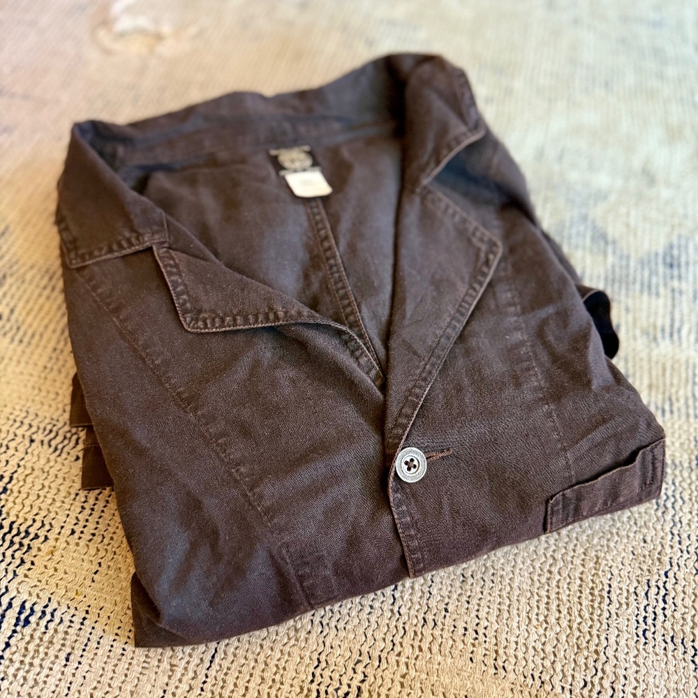 RRL by Ralph Lauren XL Black Cotton Jacket